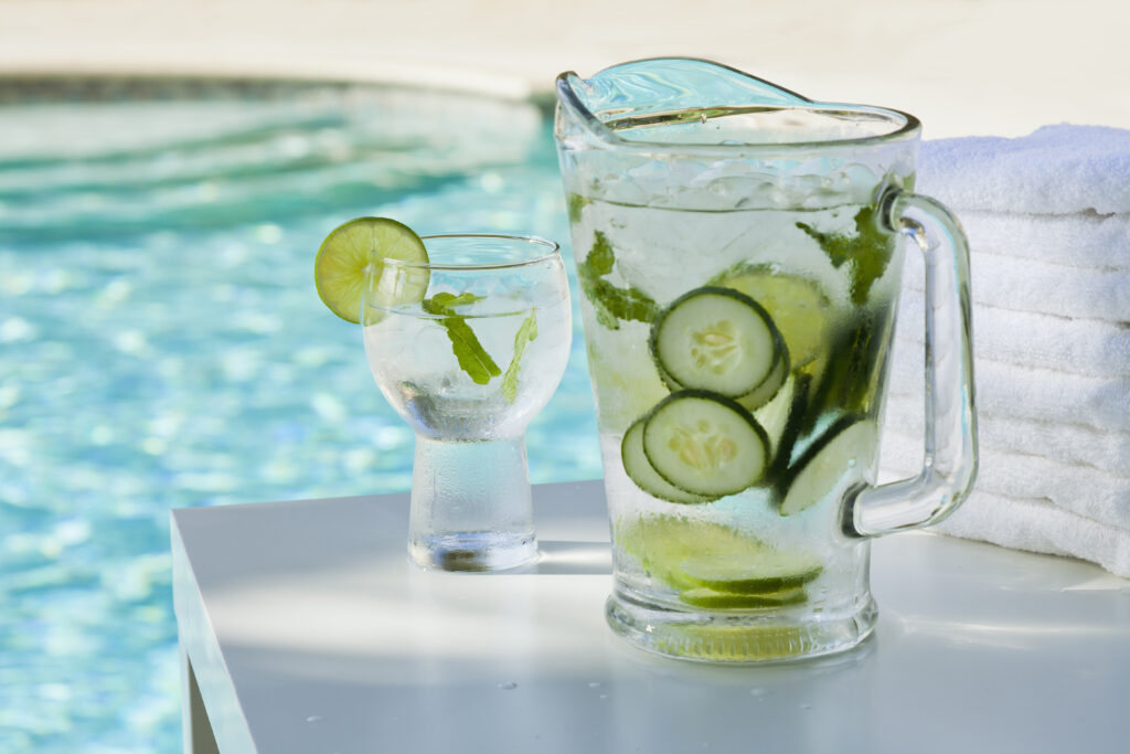 Cucumber Mint Infused Water
